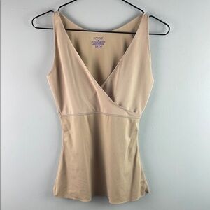 SPANX Tan Shapewear Sleeveless Top Size M
